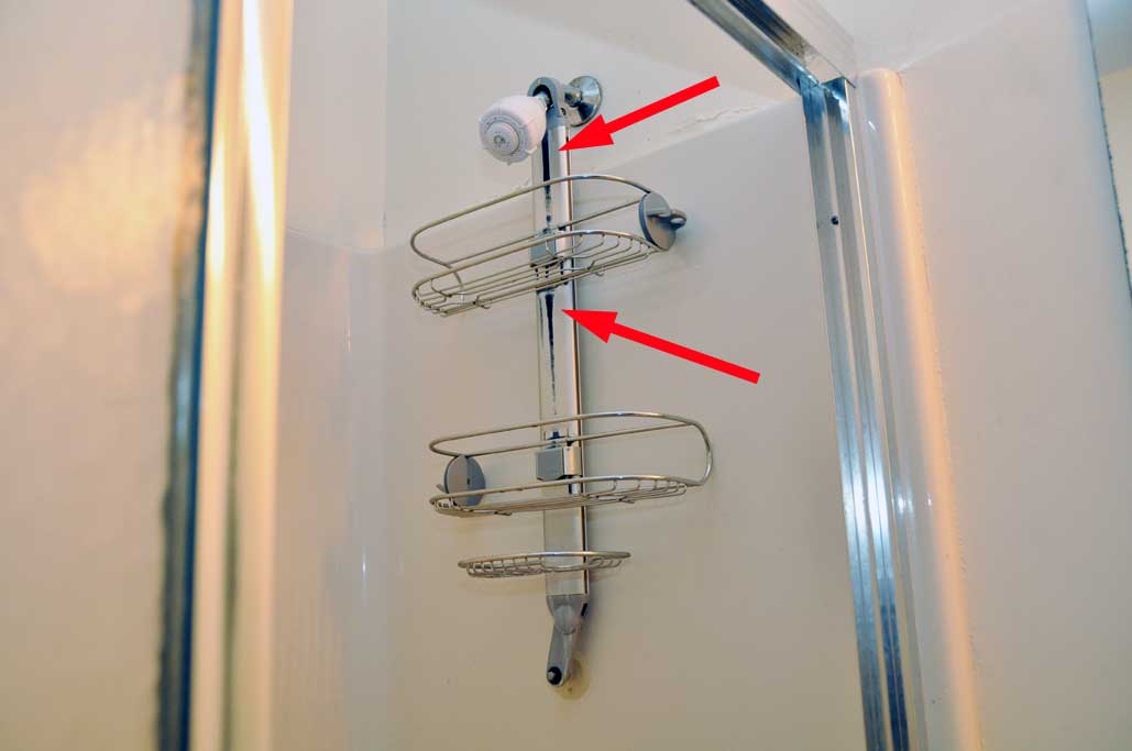 Rainy Day Renovation : SimpleHuman Shower Caddy by Wan Chi Lau