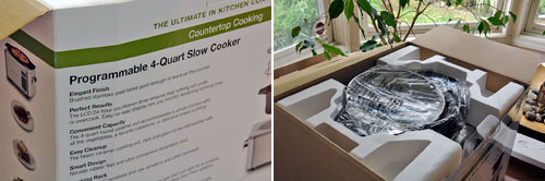 RainyDayKitchen: Cuisinart 4-Quart Slow Cooker FirstLook by Wan