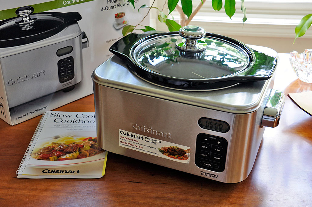 RainyDayKitchen: Cuisinart 4-Quart Slow Cooker FirstLook by Wan Chi Lau  September 24, 2012