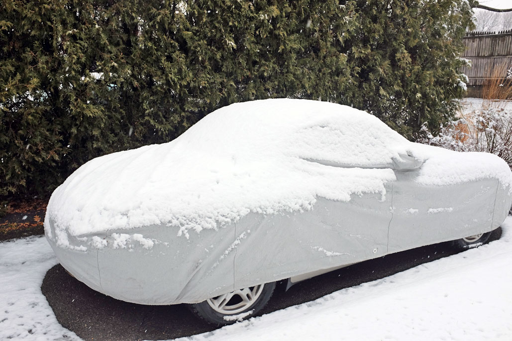 Update on the Covercraft car cover nice even in heavy wet snow